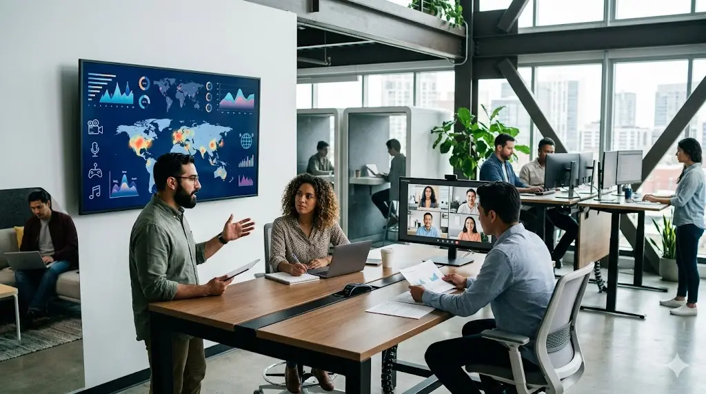 Research on Hybrid Workplaces and the Future of Global Entertainment