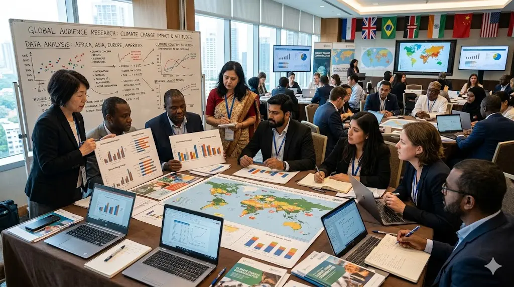 Global Audience Research Related to Climate Change