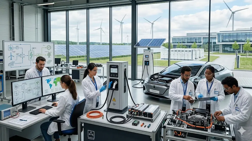 Global Research on Renewable Infrastructure in the Automotive Industry
