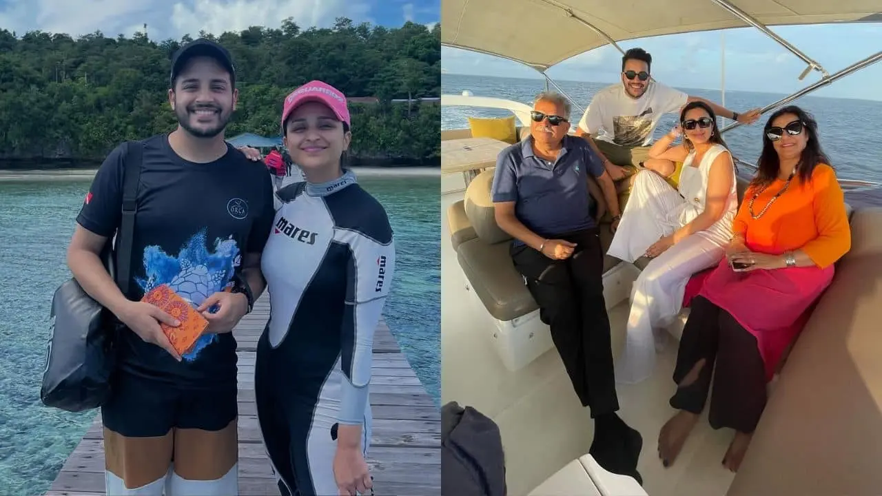 Parineeti Chopra celebrates brother Shivang's birthday with unseen family photos and a fun message: "The craziest, somehow the most intelligent"