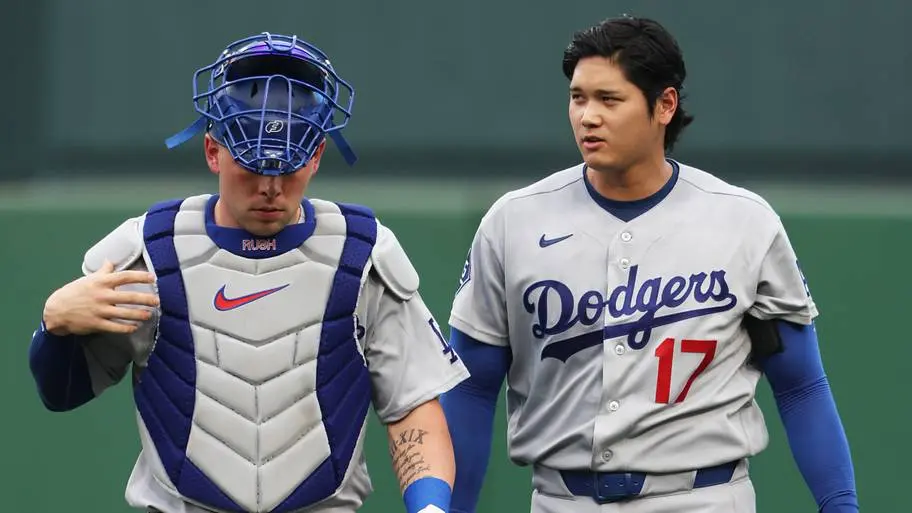 Dodgers Make Decision on Shohei Ohtani, Dalton Rushing Pairing After Viral Incident
