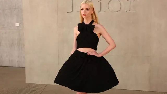 Anya Taylor-Joy’s Ludovic de Saint Sernin Micro Miniskirt Is Fully See-Through