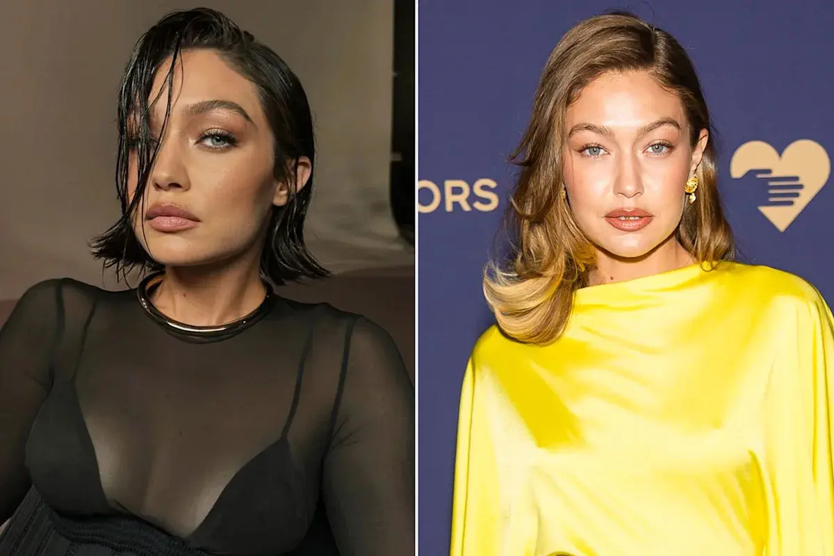 Gigi Hadid Looks Totally Unrecognizable with a New Haircut and Her Darkest Hair Color Yet